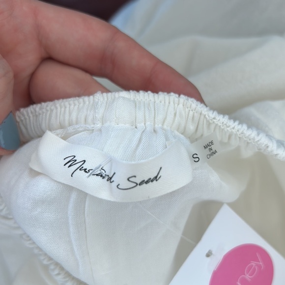 BRAND NEW Honey White Dress Size Small - Picture 4 of 4